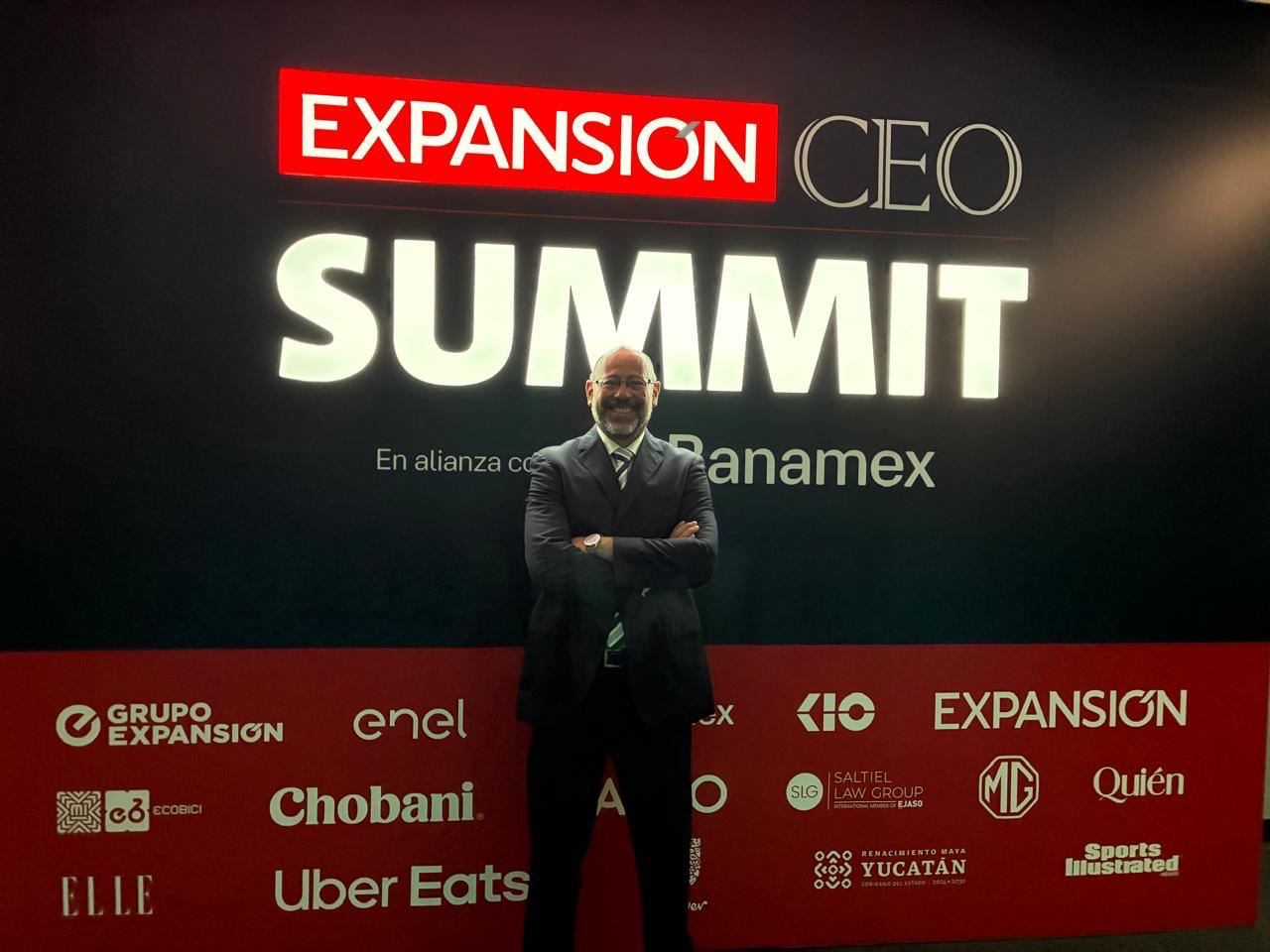Ing. Ignacio García Sánchez, fundador y director de ECONOVA Ingeniería, en el Expansión CEO Summit